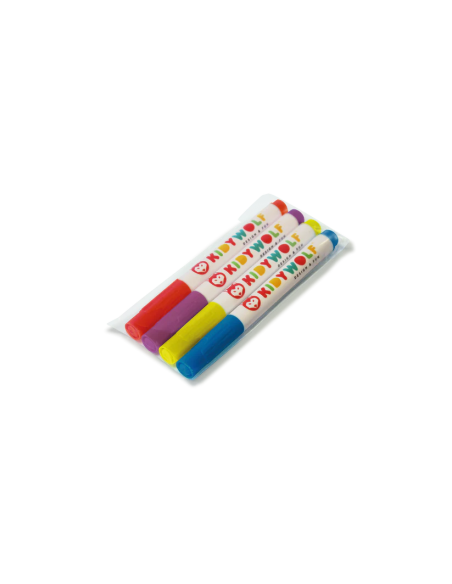 Set de 4 rotuladores fluorescentes Kidymaker