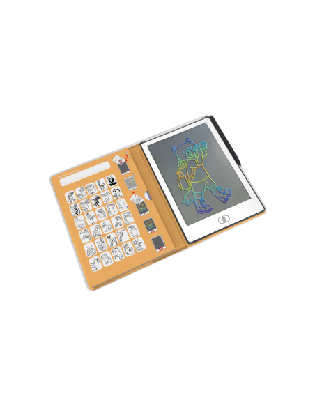 Tableta de dibujo y escritura portátil Kidydraw-Mini Animales