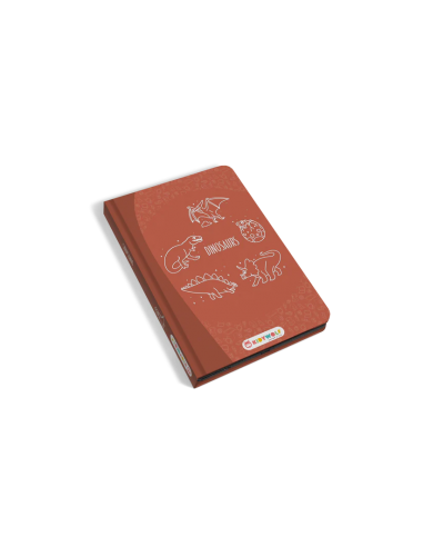 Tableta de dibujo y escritura portátil Kidydraw-Mini Dinosaurios