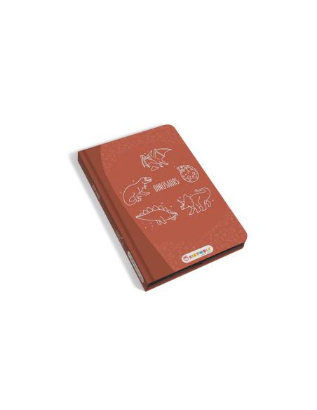 Tableta de dibujo y escritura portátil Kidydraw-Mini Dinosaurios