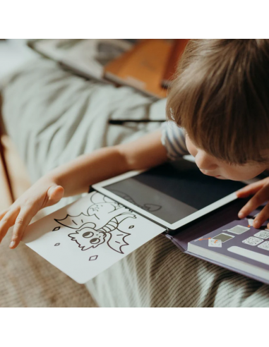 Tableta de dibujo y escritura portátil Kidydraw-Mini Érase