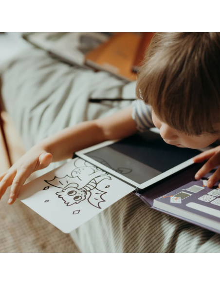 Tableta de dibujo y escritura portátil Kidydraw-Mini Érase
