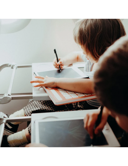 Tableta de dibujo y escritura portátil Kidydraw-Mini Piratas