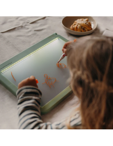 Tableta de luz de doble cara Kidydraw-Pro