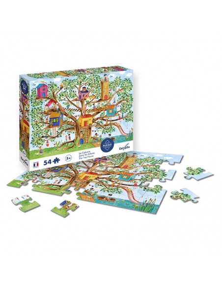 Puzle La casa del árbol, de 54 piezas
