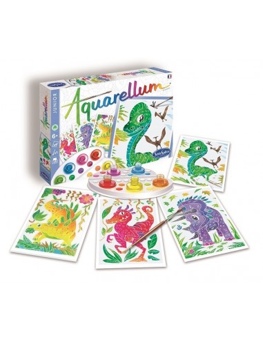 Aquarellum junior Dinosaurios