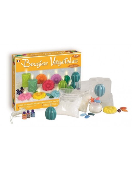 Set para hacer velas vegetales