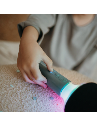 Micrófono inalámbrico Kidymic, color azul