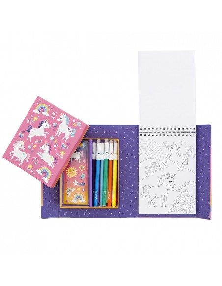Set de colorear Unicornio mágico