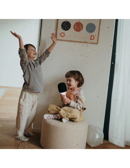 Micrófono inalámbrico Kidymic, color rosa