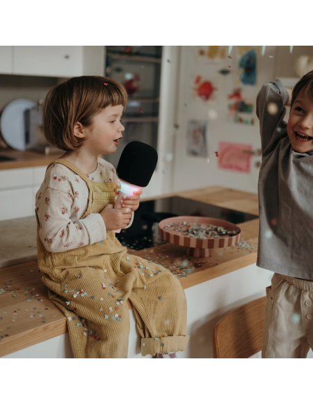 Micrófono inalámbrico Kidymic, color rosa