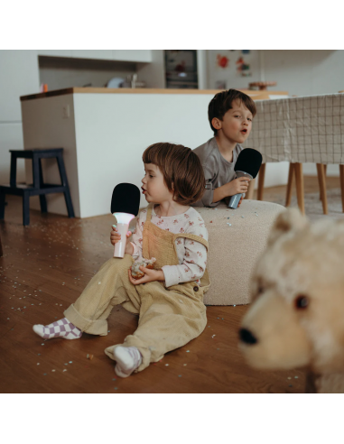 Micrófono inalámbrico Kidymic, color rosa