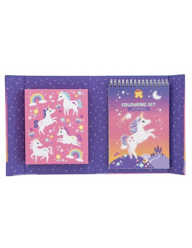 Set de colorear Unicornio mágico