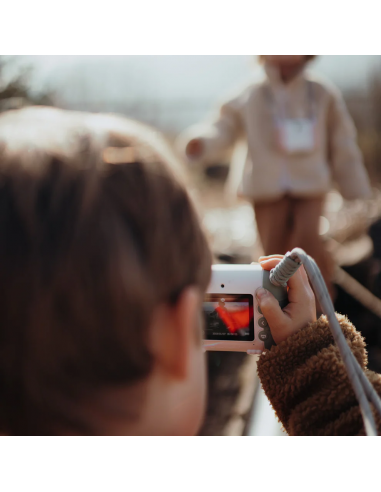 Cámara de fotos digital de impresión térmica Kidyprint, color rosa