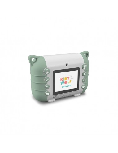 Cámara de fotos digital de impresión térmica Kidyprint, color verde