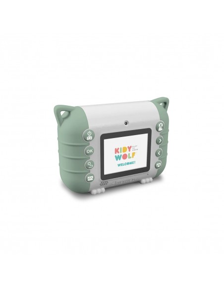 Cámara de fotos digital de impresión térmica Kidyprint, color verde