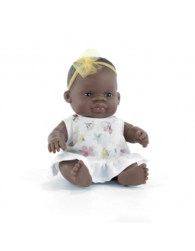 Muñeca bebé africana, de 21 cm