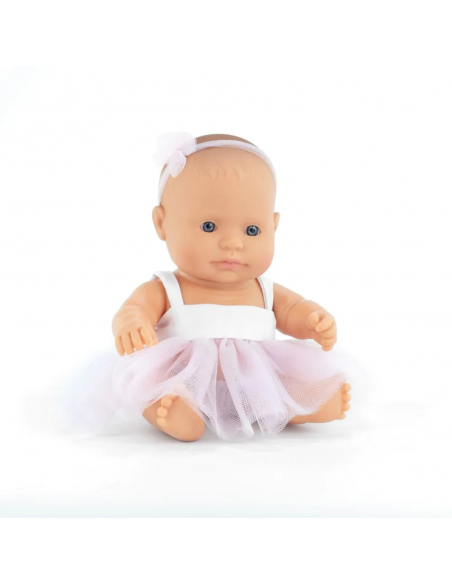Muñeca bebé caucásica, de 21 cm
