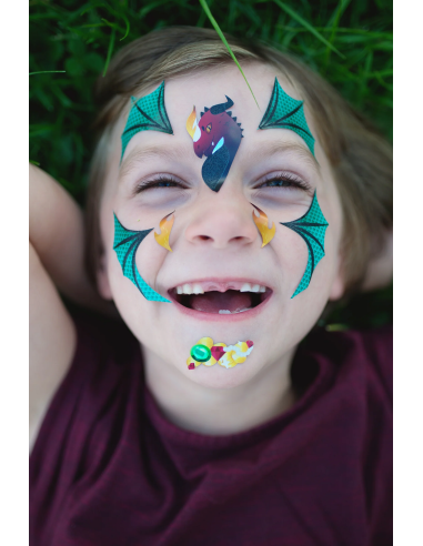 Stickers de cara Dragón