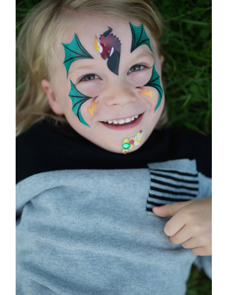 Stickers de cara Dragón