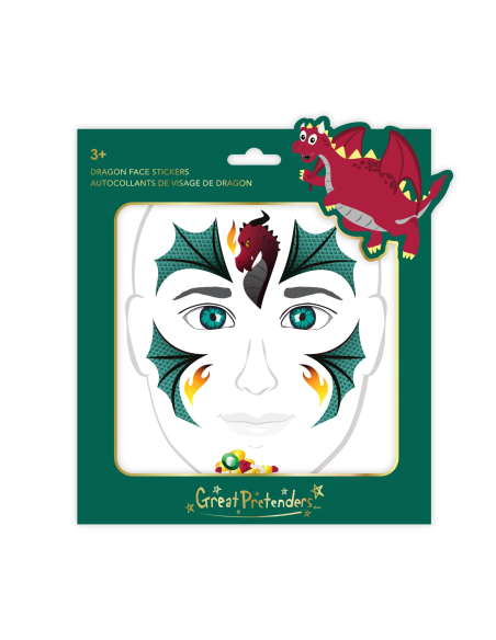 Stickers de cara Dragón