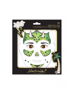 Stickers de cara Dinosaurio
