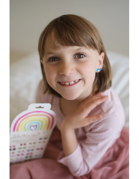 Pendientes adhesivos Arcoíris