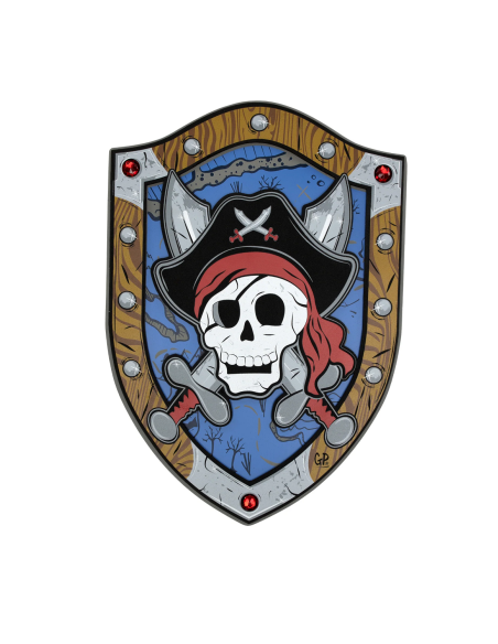 Escudo pirata del Capitán Skully