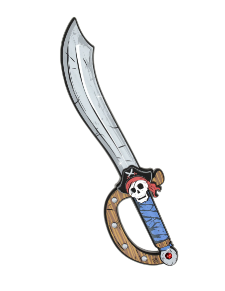 Espada pirata del Capitán Skully