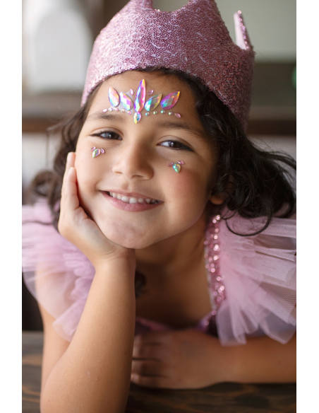 Stickers de cara Unicornio rosa