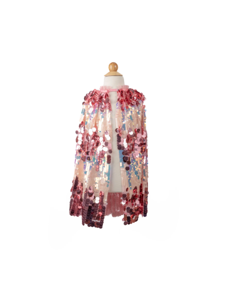 Capa de lentejuelas rosas de la Quinta Avenida