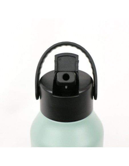 Botella térmica Mii color eucalipto, de 350 mL