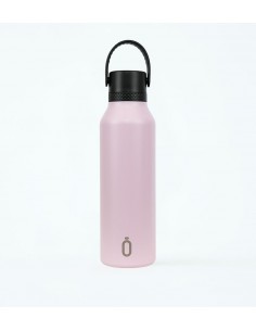 Botella térmica Mii color rosa empolvado, de 600 mL