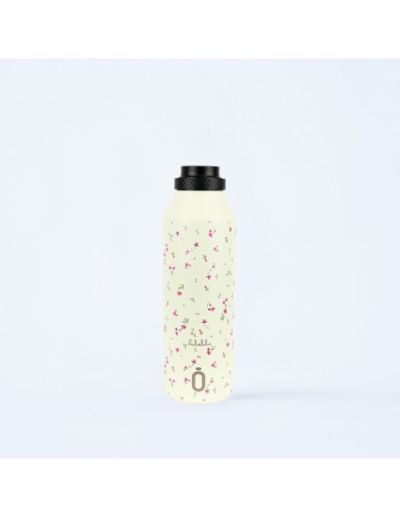 Botella térmica Mii, colección Lulalila, modelo Florets, de 600 mL