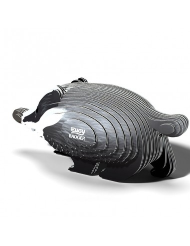 Eugy puzle 3D Tejón