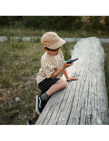 Walkie talkie Kidytalk, colores cian y natural