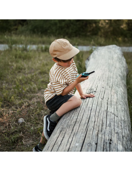 Walkie talkie Kidytalk, colores cian y natural
