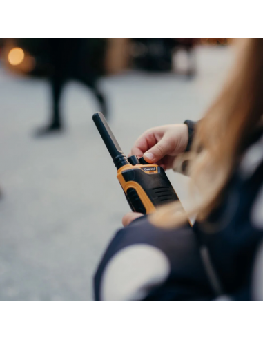 Walkie talkie Kidytalk, colores cian y natural