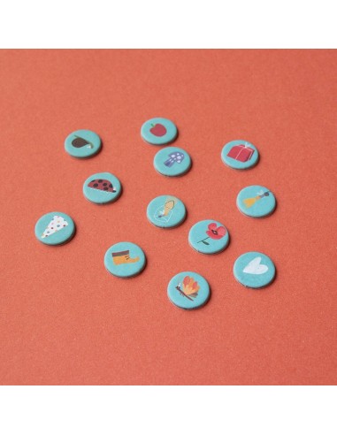 Tiny puzzle look & find Unicorn, de 24 piezas