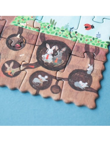 Tiny puzzle count & learn Pommier, de 36 piezas