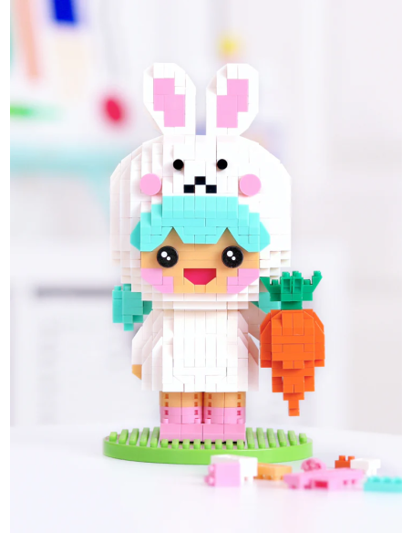 Mini bricks Pascale, 844 piezas