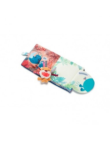 Libro de tela El león Jack ruge