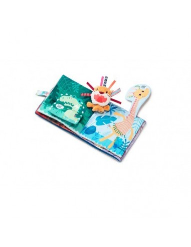 Libro de tela El león Jack ruge