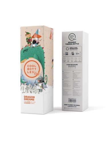 Botella térmica Kids Dragon dreams, de 350 mL