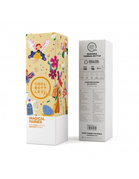 Botella térmica Kids Magical fairies, de 350 mL
