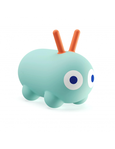 Hinchable saltarín Skippi, color verde