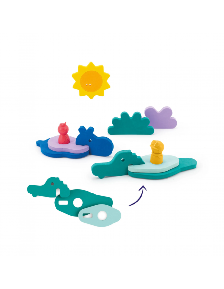 Juego de baño Into the jungle