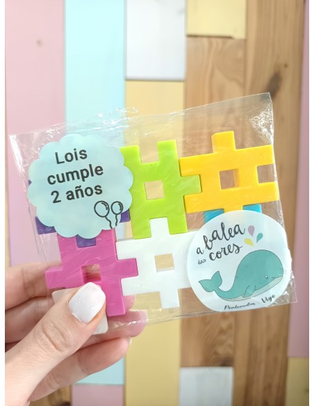 Bolsita con 6 piezas Meli Maxi