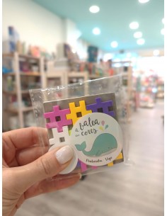 Bolsita con 9 piezas Meli Basic y minilibro