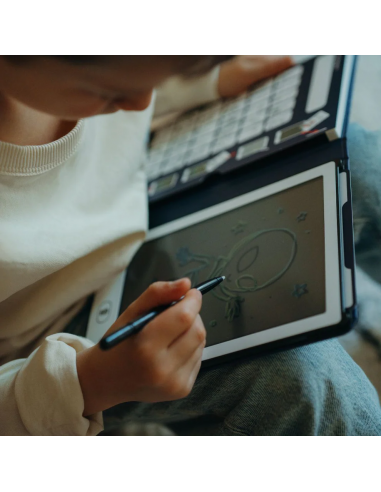 Tableta de dibujo y escritura portátil Kidydraw-Mini Galaxia